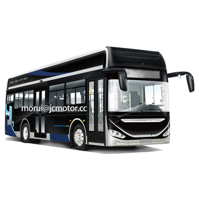 10m FCEV waterstofbrandstofcel elektrische stadsbus lage vloer volle lading 500km bereik kilometers