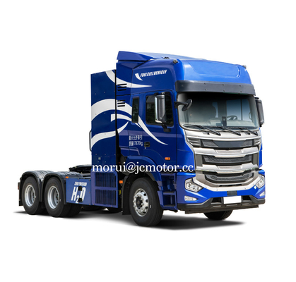 FCEV Nieuwe energie waterstof elektrische trekker vrachtwagen 10 wielen 6x4 49 ton Kilometerstand 450 km