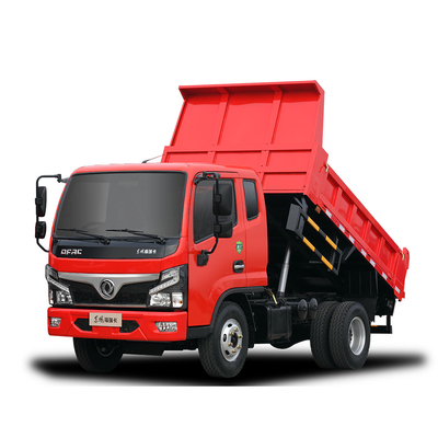Euro 4 Verlaten Leiding 3.7m van DONGFENG Tipper Truck YUCHAI Motor