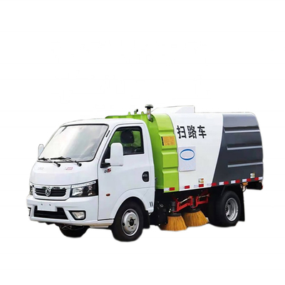 4x2 van de de Vrachtwagenbenzine van de wiel de Gemeentelijke Hygiëne Macht 113hp Mini Road Sweeper