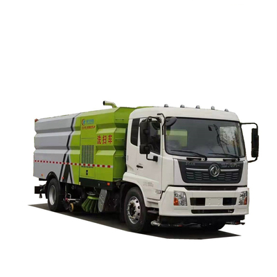 16 CBM Gemeentelijke Wielbasis 5000mm van de Hygiënevrachtwagen 210 HP Veger Schoonmakende Vrachtwagen