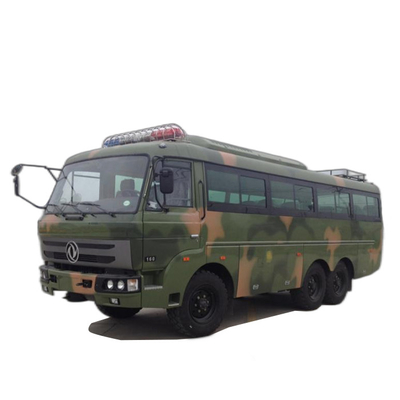 Off Road-van de het Vervoerbus van Bandmilitairen van de de Voertuigen Bos6x6 Passagier Militaire de bus190hp 30 Zetels