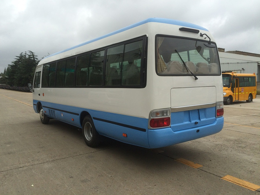 Diesel Bus Coaster Bus 30 van de de Transmissielucht van Zetelsvan bus 140hp Hand de Voorwaardenijskast