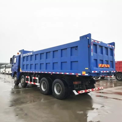 Op zwaar werk berekende van de de Stortplaatsvrachtwagen van Shacman F3000 8x4 de Emissie380hp 10MT Diesel Euro 2 Kippers Hydraulische Opschorting van Cabine
