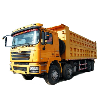 Op zwaar werk berekende van de de Stortplaatsvrachtwagen van Shacman F3000 8x4 de Emissie380hp 10MT Diesel Euro 2 Kippers Hydraulische Opschorting van Cabine