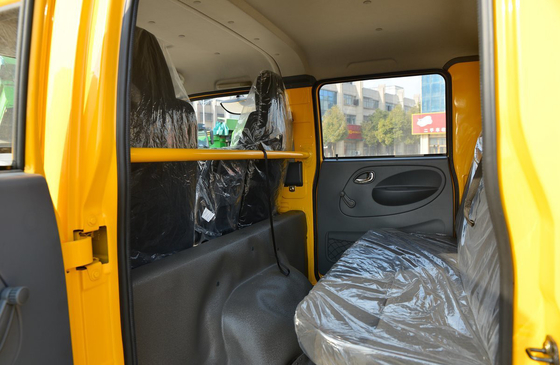 4x2 lichte vrachtvrachtwagen 5 zitplaatsen lichte laadbakvrachtwagen 115 pk voor pick-up