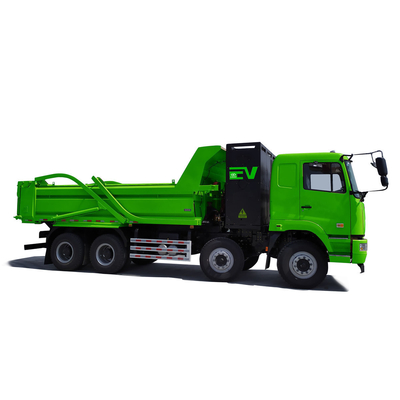 CAMC New Energy Electric Heavy Duty Dump Truck 8x4 12 Wielen Zero Emission Swap/Charge Battery