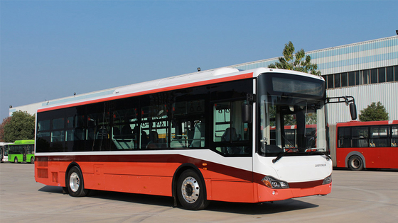 Rechtsgestuurde elektrische stadsbussen 10,5 m lage vloer New Energy Bus 24 passagiers