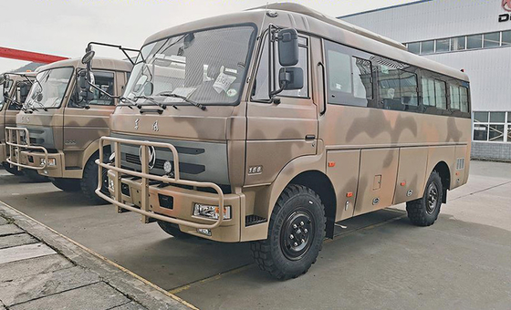De Voertuigen4x4 6x6 Off Road Bus 6.7m van Dongfengoff road Lichaams Handtransmissie