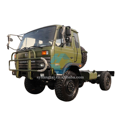 Off Road-Chassis de met 4 wielen van de de Cilindervrachtwagen Voertuigen van de de Diesel Vrachtwageneuro3 Emissie 190hp 6 van Off Road