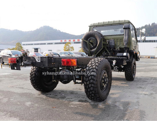Off Road-Chassis de met 4 wielen van de de Cilindervrachtwagen Voertuigen van de de Diesel Vrachtwageneuro3 Emissie 190hp 6 van Off Road