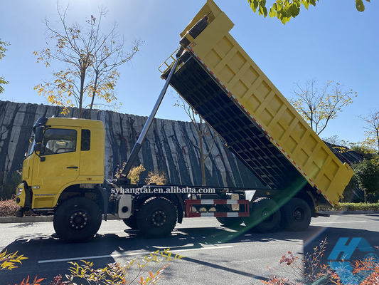 Ontginnend Zwaar het Registrerenvervoer 50 van de Stortplaatsvrachtwagen de Wielendieselmotor van Ton Dump Truck 8x4 12
