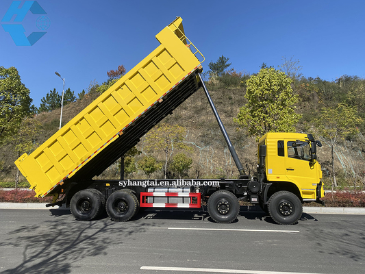 Ontginnend Zwaar het Registrerenvervoer 50 van de Stortplaatsvrachtwagen de Wielendieselmotor van Ton Dump Truck 8x4 12