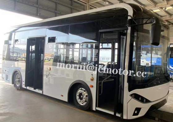 EU-verordening Standaard elektrische stadsbus 2007/46/EG 8.5m carrosserie met knielende functie