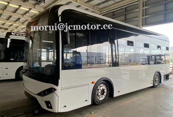 EU-verordening Standaard elektrische stadsbus 2007/46/EG 8.5m carrosserie met knielende functie