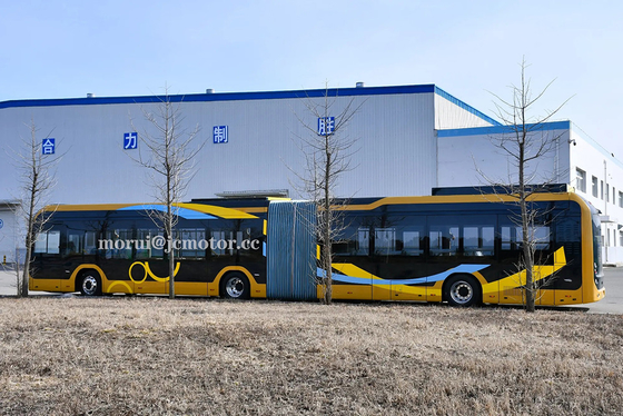 18m articulaire BRT FCV waterstofbrandstofcel elektrische openbare bus 155 Passagier 350km Kilometer