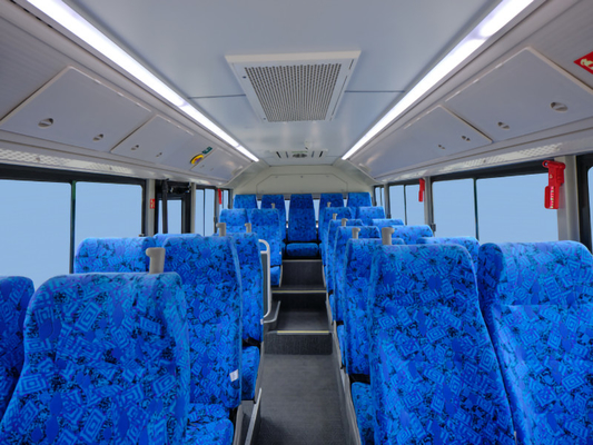 Aanpassing 6.7m ZEV Electric Public Bus 28 zitplaatsen Ebus 300km Werknemer Shuttle Bus