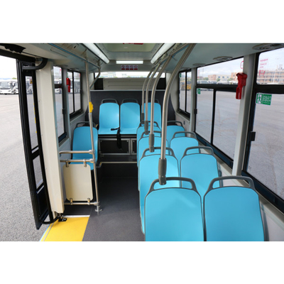 6m BEV Electric City Bus 12 zitplaatsen 150km Kilometer voor stedelijk plattelandspassagiersvervoer