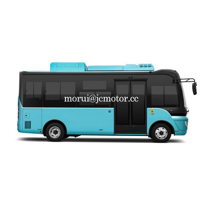 Op maat gemaakte 7m ZEV elektrische openbare bus 22 zitplaatsen volle lading 250km medewerker shuttle bus