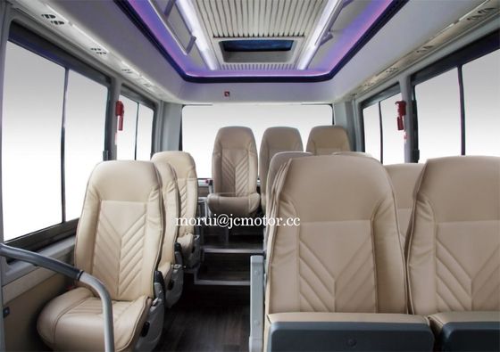 6m Nieuwe Energie ZEV Elektrische Publieke Bus 16 zitplaatsen Volledige lading 200KM Werknemer Shuttle Bus