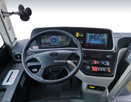6.7m Nieuwe Energie ZEV Elektrische openbare bussen 45 Passagiers Volledige lading 200KM Scenic Shuttle Bus