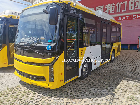 7.7m ZEV Elektrische openbare bussen Volledige lading 200 km Rechtsrijden Scenic Shuttle Bus