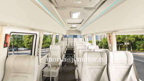 Op maat gemaakt OEM 7m BEV Electric Coaster Bus Groep Pendelen Volle lading 200km