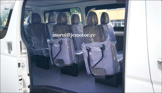 Op maat gemaakte 4,9m HIACE Model 15 zitplaatsen Taxi Minibus Stadsvervoer Gasoline Motor Coach