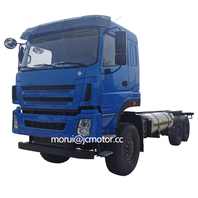 Speciale vrachtwagen 25 tot 35 ton LNG-motor 6x6 kraan woestijn buiten de weg vol aandrijving reddingswagen chassis