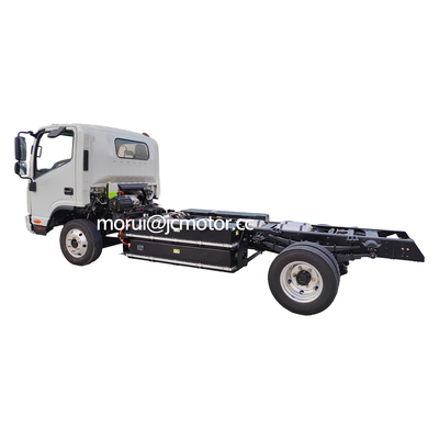 Aanpassing 15Ton New Energy Electric Truck Chassis Rechterhands aandrijving 4EMT Sterk vermogen 200kw aandrijvingsmotor