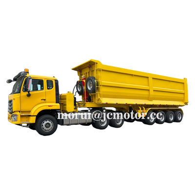 Dongfeng zware dumptruck 6x4 tractor 100 ton tipper halve aanhangwagen mijnbouw 50Cbm