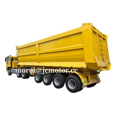 Dongfeng zware dumptruck 6x4 tractor 100 ton tipper halve aanhangwagen mijnbouw 50Cbm