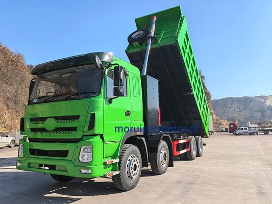 Elektrische 8x4 Heavy Duty Engineering Dump Truck 55Ton Payload 400kWh Batterij Elektrische mijnbouw Constructieoplossing