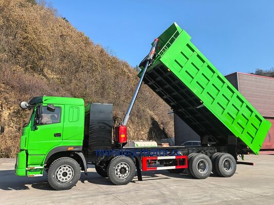 Elektrische 8x4 Heavy Duty Engineering Dump Truck 55Ton Payload 400kWh Batterij Elektrische mijnbouw Constructieoplossing