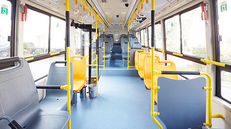 Bussen 16 Zetelswielbasis 3300mm van de 6,5 Meters Volledige Elektrische Stad Aangepaste Kleur