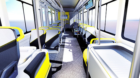 Elektrische de Stadsbussen 12m 500KM Afstand in mijlen 30 van CRRC Zetels Facultatieve Configuratie