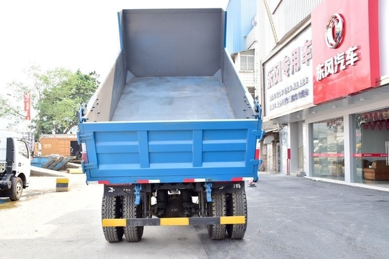 Wielbasis 3650mm Zware Stortplaatsvrachtwagen 4 Cilinders GVW 18 Ton Tipper Truck