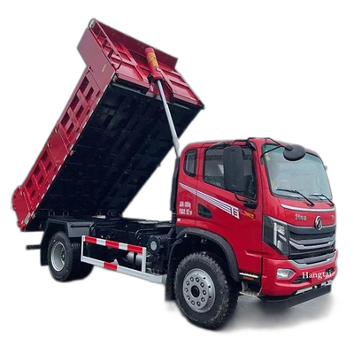 Van de de Dieselmotorvrachtwagen van GVW 165HP de Kipper 4x2 18 Ton Dump Truck Wheelbase 3550mm