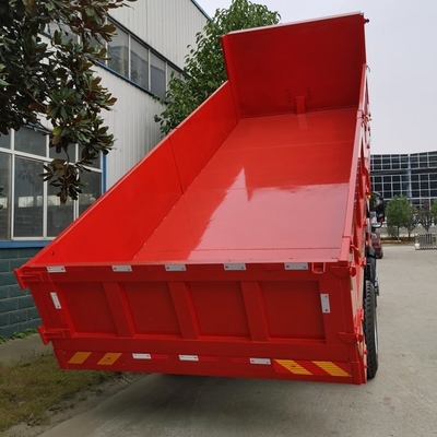 Van de de Dieselmotorvrachtwagen van GVW 165HP de Kipper 4x2 18 Ton Dump Truck Wheelbase 3550mm