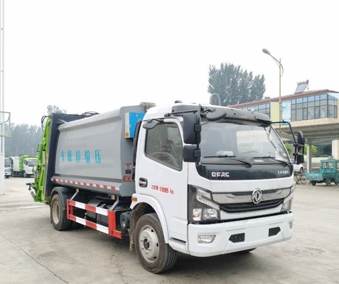 Van de DongFeng de Enige Cabine Gemeentelijke Linker4x2 Aandrijving van de de Hygiënevrachtwagen 165hp