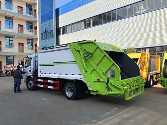 Van de DongFeng de Enige Cabine Gemeentelijke Linker4x2 Aandrijving van de de Hygiënevrachtwagen 165hp