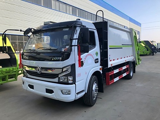 Van de DongFeng de Enige Cabine Gemeentelijke Linker4x2 Aandrijving van de de Hygiënevrachtwagen 165hp