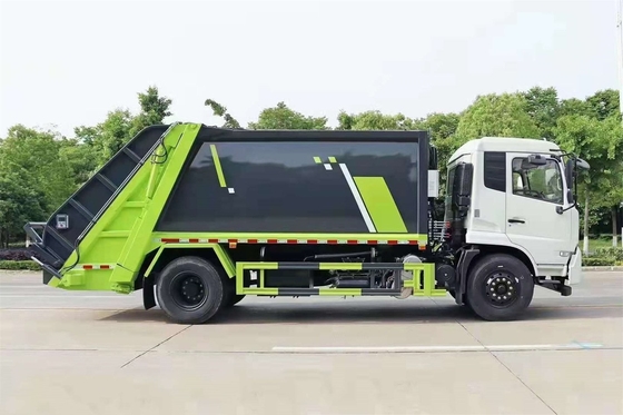 Middelgrote Vrachtwagen 210 HP 14 Cbm Ladingscapaciteit 7500KG van de Vuilniscollector