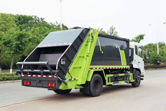 Middelgrote Vrachtwagen 210 HP 14 Cbm Ladingscapaciteit 7500KG van de Vuilniscollector