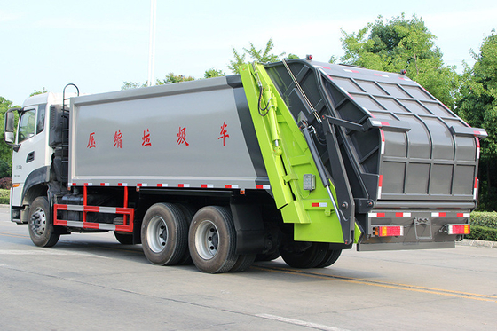 Zware Gemeentelijke de Hygiënevrachtwagen 18 Cbm Vrachtwagen 10 van 6x4 Ton Refuse Collection Vehicles