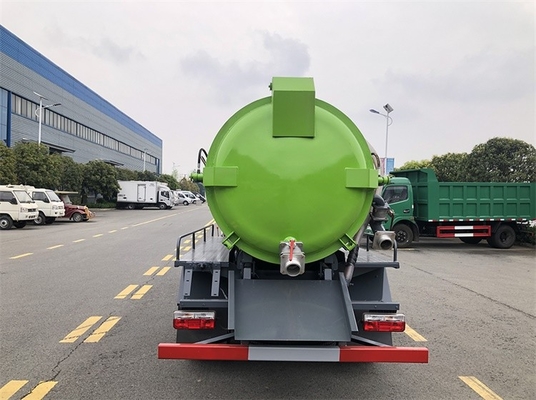 Kleine DONGFENG-de Tankdieselmotor 4,7 Cbm van de Riolerings Vacuümtanker 6MT
