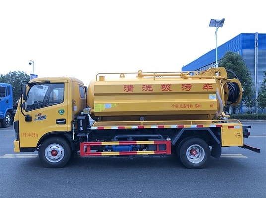 3308mm van de de Vrachtwagen6mt Vacuümzuiging van de Wielbasis Gemeentelijke Hygiëne de Rioleringsvrachtwagen