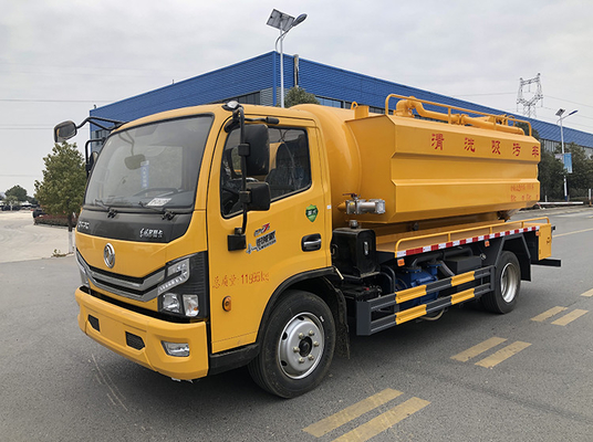 Gemeentelijke de Hygiënevrachtwagen 165hp 10 Cbm Tank Euro van de rioleringszuiging Emissie 6