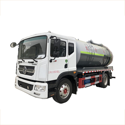 Middelgrote Faecale Zuigingsvrachtwagen 11,5 CBM Diesel 200 HP-de Tankervrachtwagen van de Rioleringszuiging