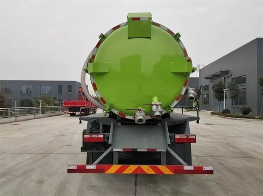 Middelgrote Faecale Zuigingsvrachtwagen 11,5 CBM Diesel 200 HP-de Tankervrachtwagen van de Rioleringszuiging